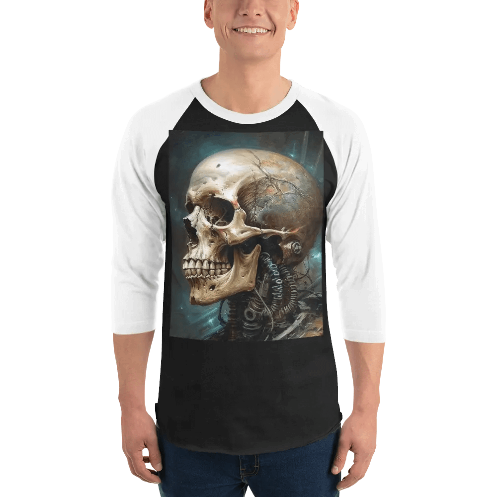 Mechanical Skull Fusion Raglan Tee product image (3)