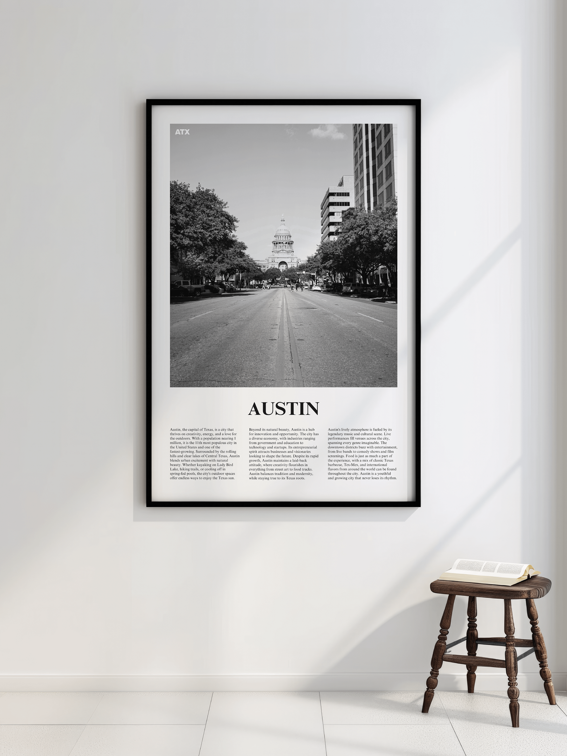 Austin 03 Newspaper Poster product image (2)