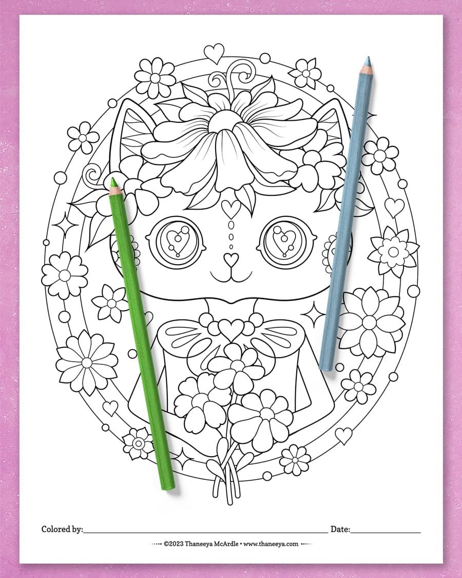 Super Groovy Coloring Pages product image (12)