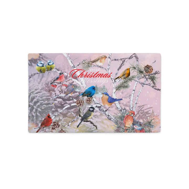 Winter Wonderland Birds Pillow Case for home decor moms friends family product image (2)