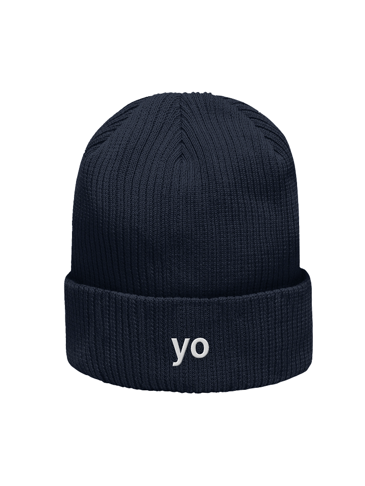 Yo Beanie (Navy) product image (2)
