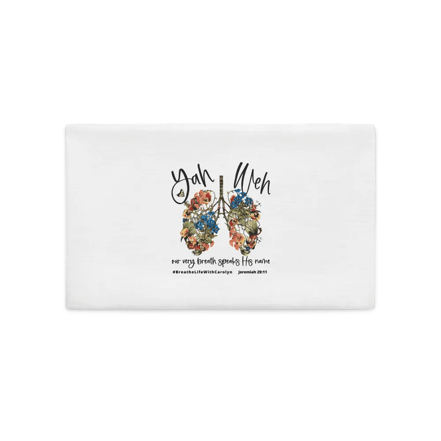 [SINGLE PILLOW CASE] Breathe Life With Carolyn product image (1)