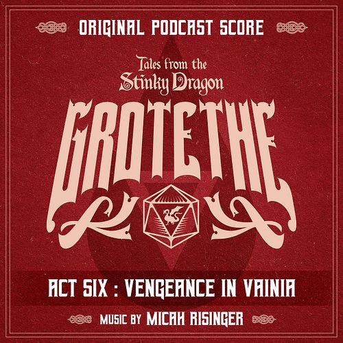 The score from Grotethe: Act Six is now available on streaming services like Spotify! Go listen, and summon your inner BÆT! 🦇🩸