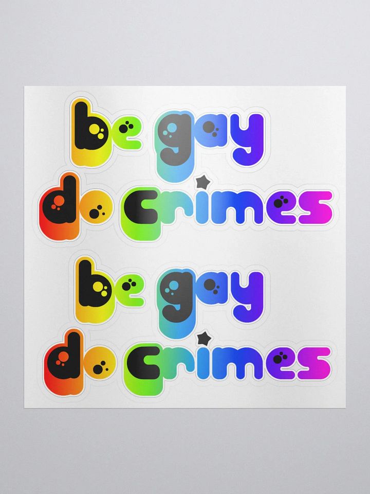 Be Gay Do Crimes x2 product image (1)
