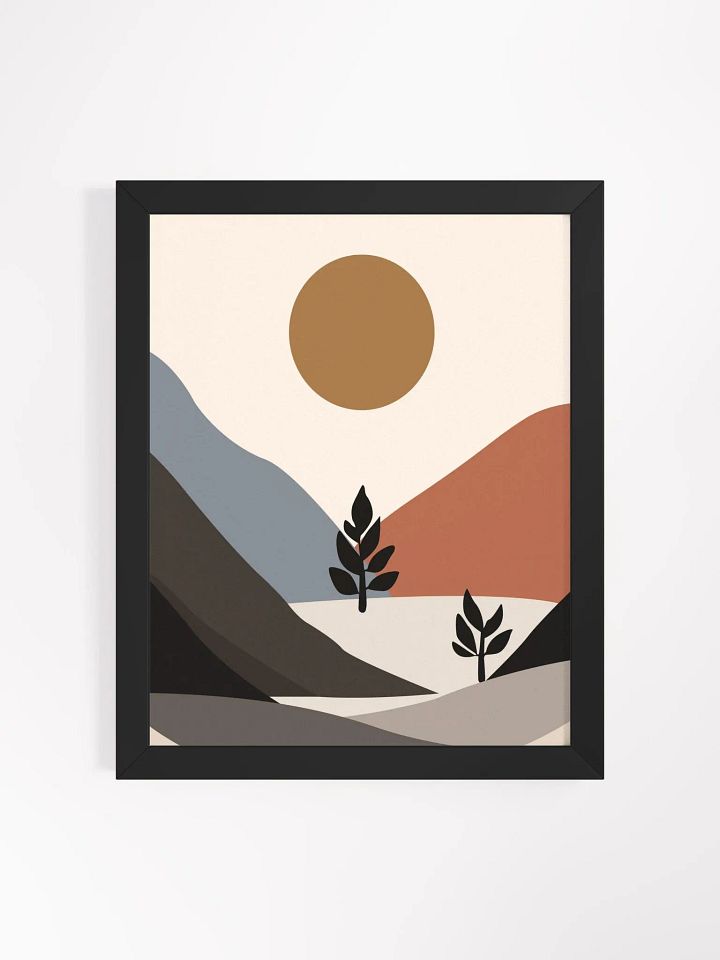 Minimalist Landscape Serenity Poster product image (11)