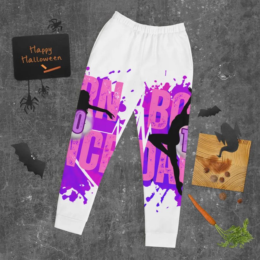 Born to Dance Her Silhouette All-Over Print Joggers product image (11)