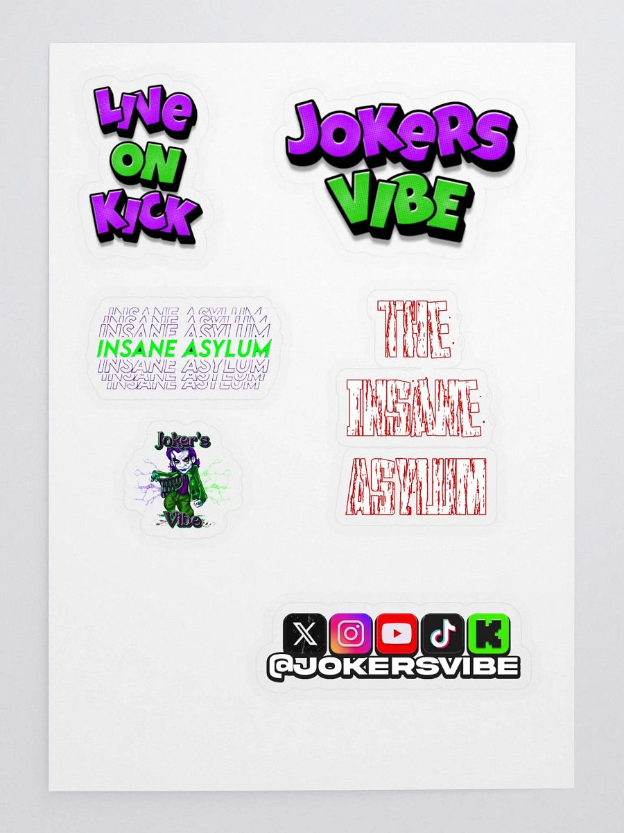 JokersVibe stickers product image (3)