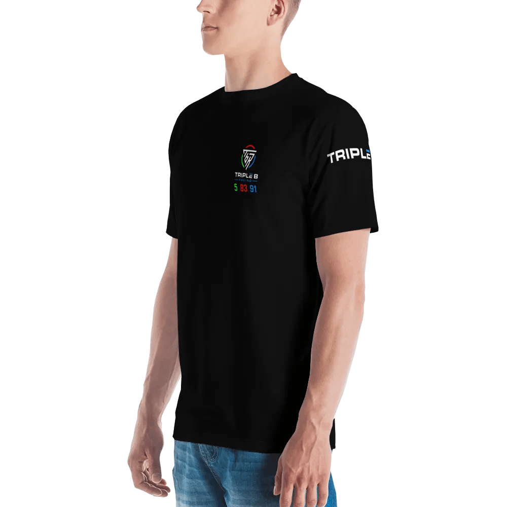 Lenny Brown Late Model T-Shirt (Black) product image (4)