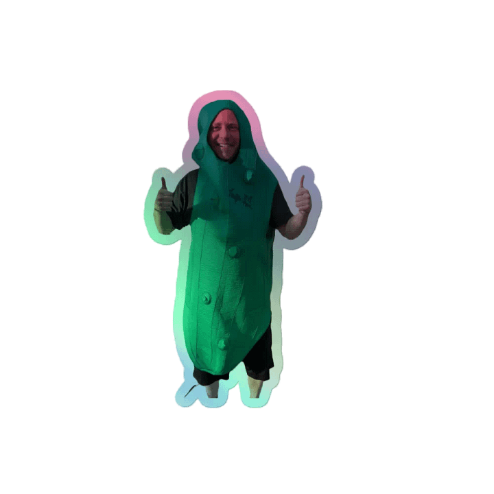 Pickle Nick Sticker product image (2)