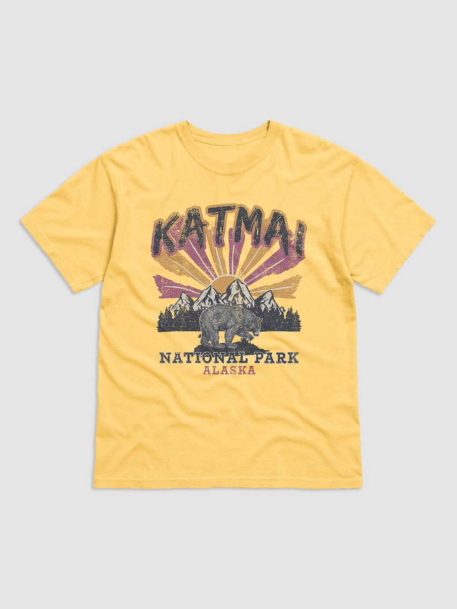 Katmai National Park, Alaska Tee | Retro-Style Western T-Shirt for Travel and Road Trips product image (12)
