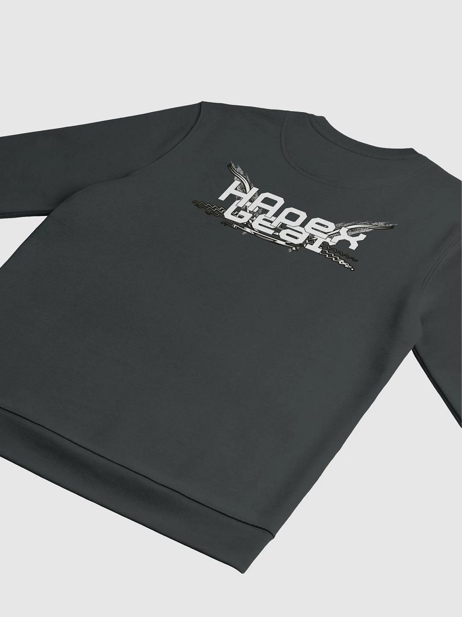 Unisex Eco Sweatshirt - White HApex Gear White Logo product image (4)