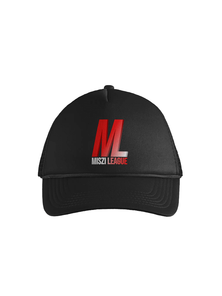 Miszi League VI Gradient Trucker Hat with text product image (1)