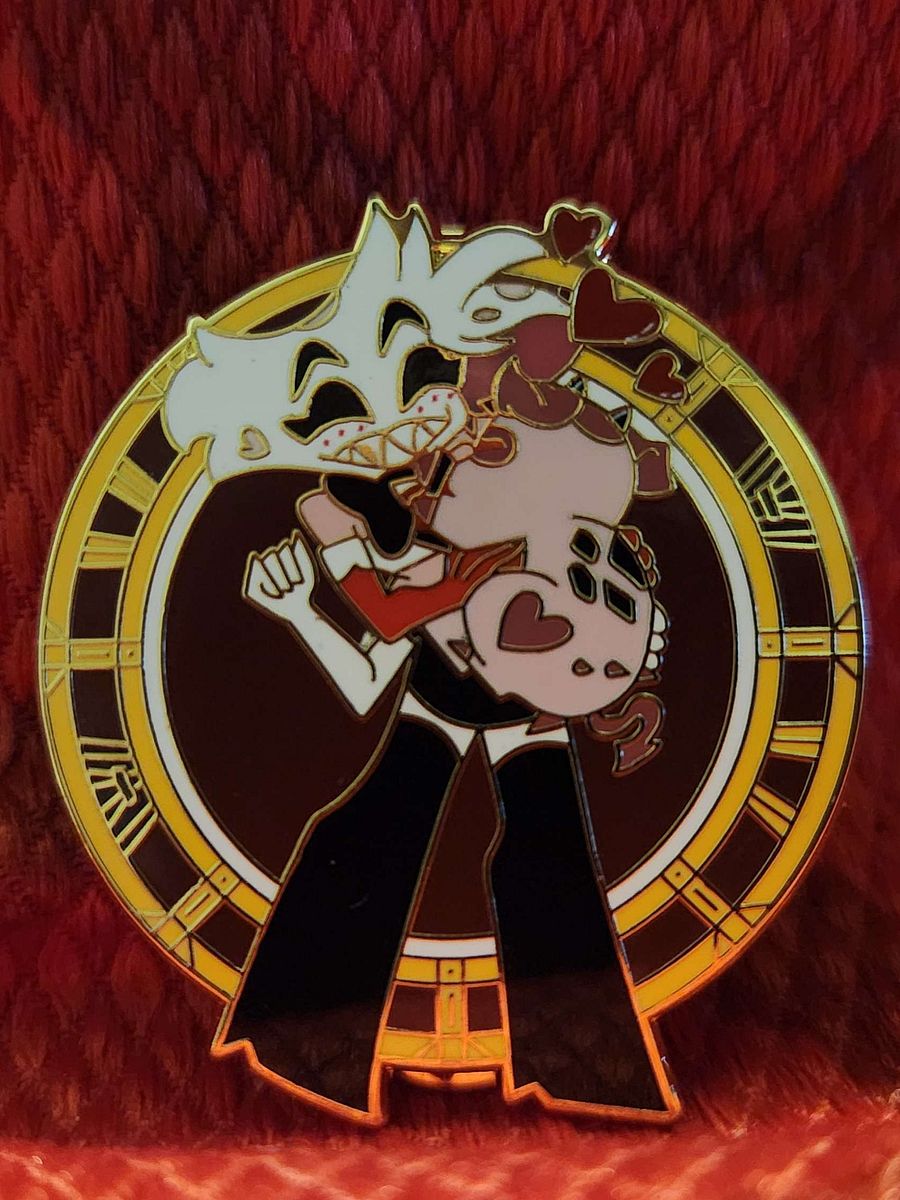 Pet Lover Pin - Angel and Nuggs product image (1)