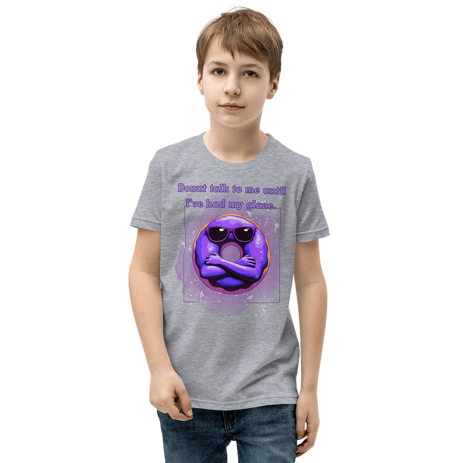 Donut Glaze Youth T-Shirt product image (10)