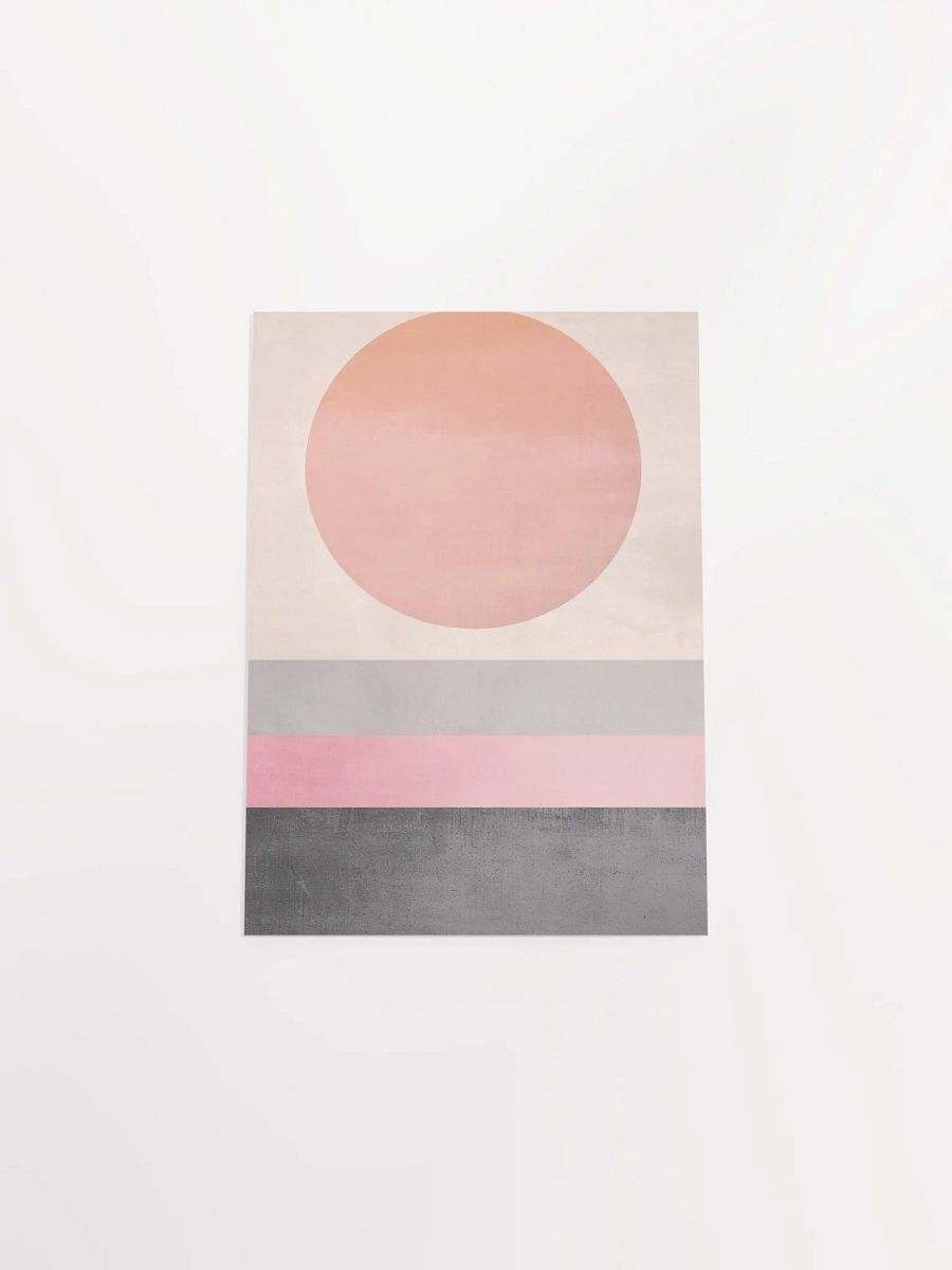 Modern Minimalist Circle Poster product image (7)