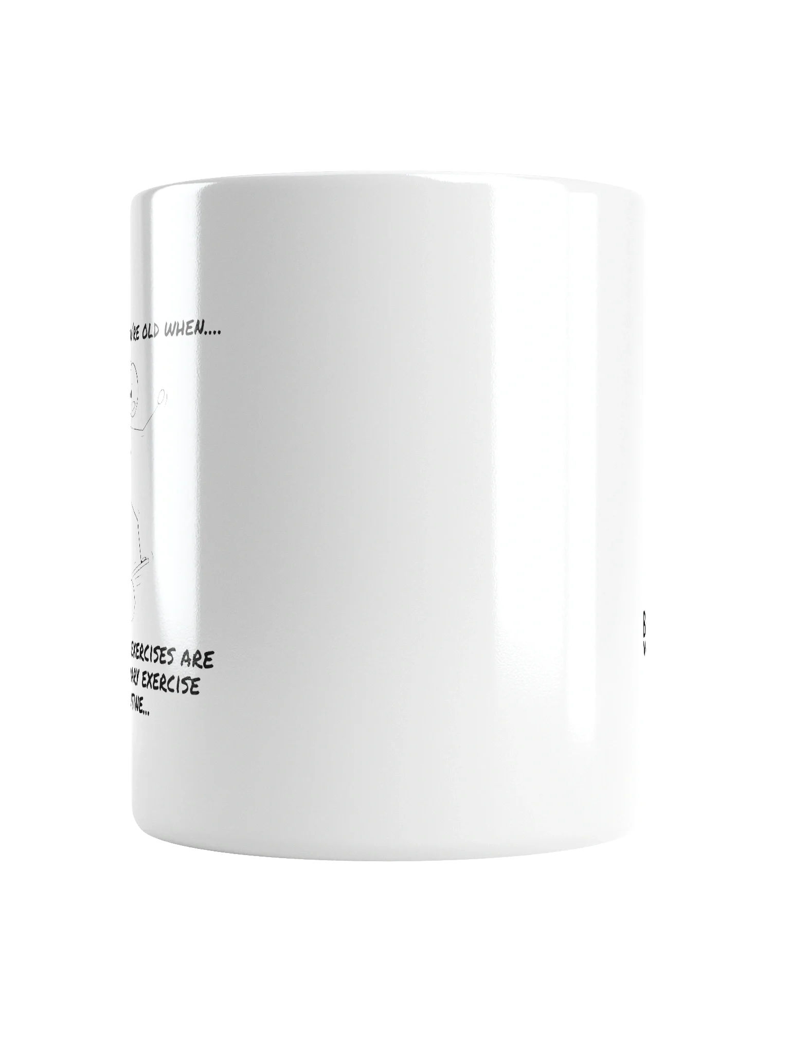 “Balancing Exercises Are My Primary Workout” Mug product image (17)