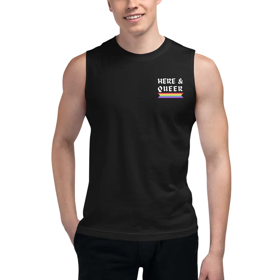 priDEMONth Muscle Tee {Dark} product image (2)