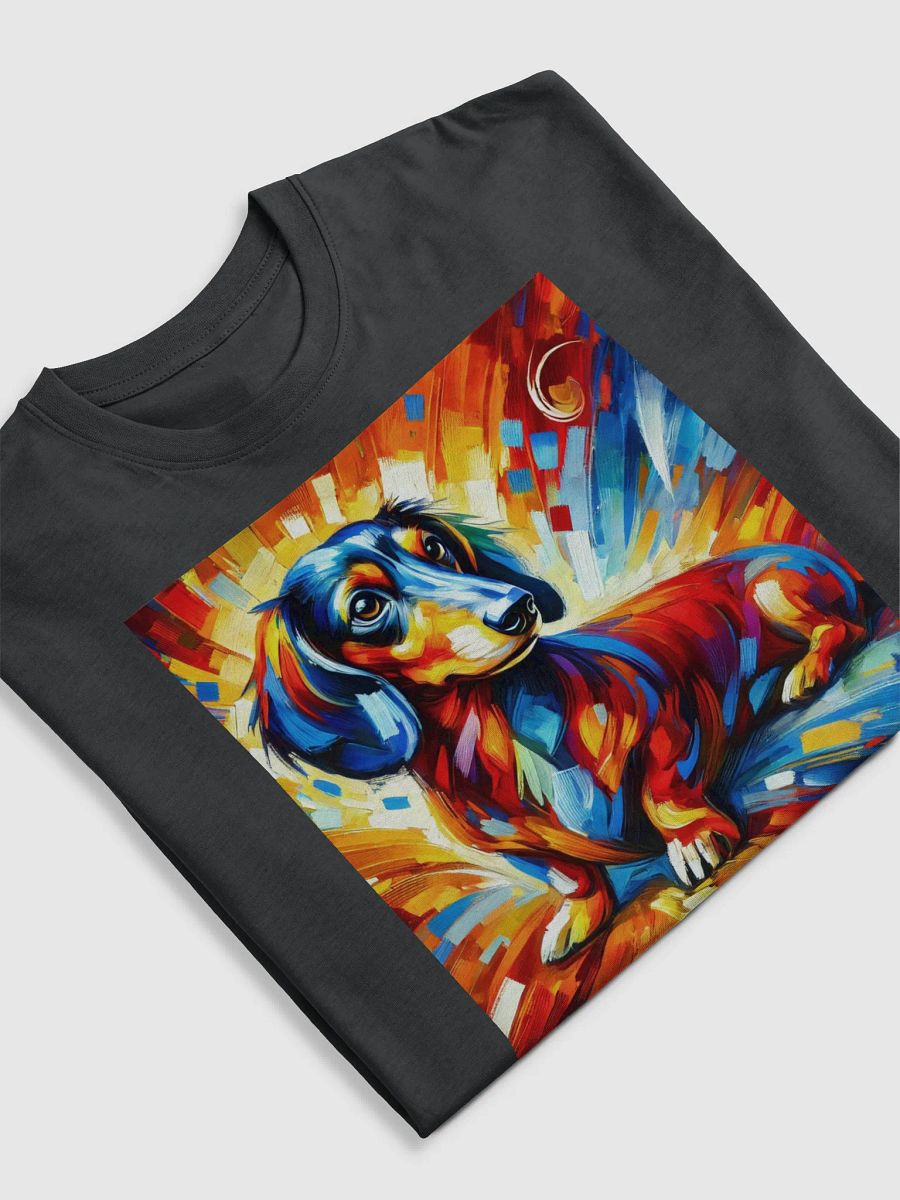Vibrant Dachshund Abstract Tee product image (5)
