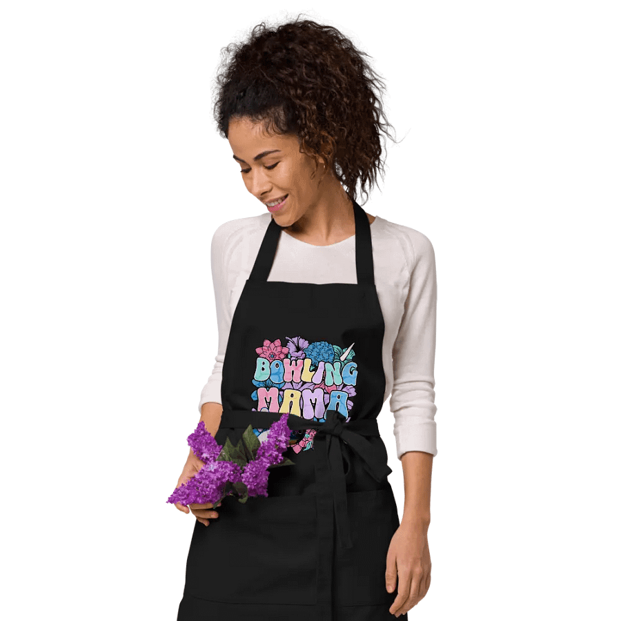 Bowling Mama Fun Organic Cotton Apron product image (4)