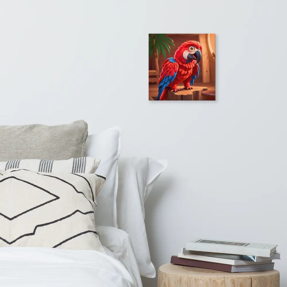 Endangered Species - Mexico - Scarlet Macaw Canvas Art product image (7)