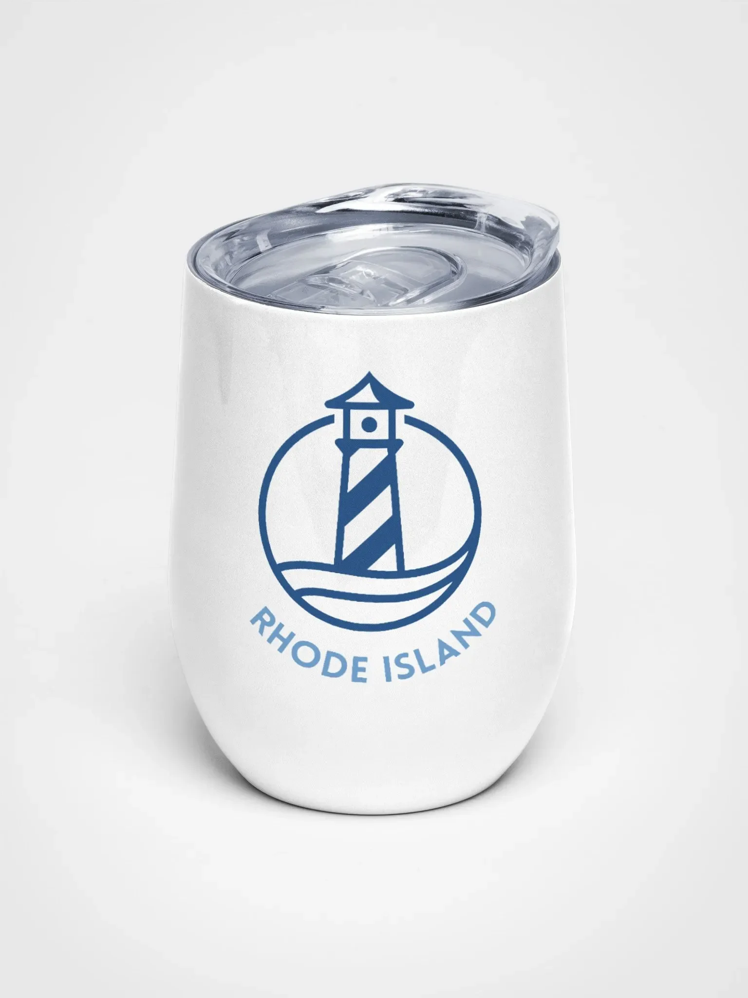 Be a Lighthouse, Rhode Island Wine Tumbler product image (1)