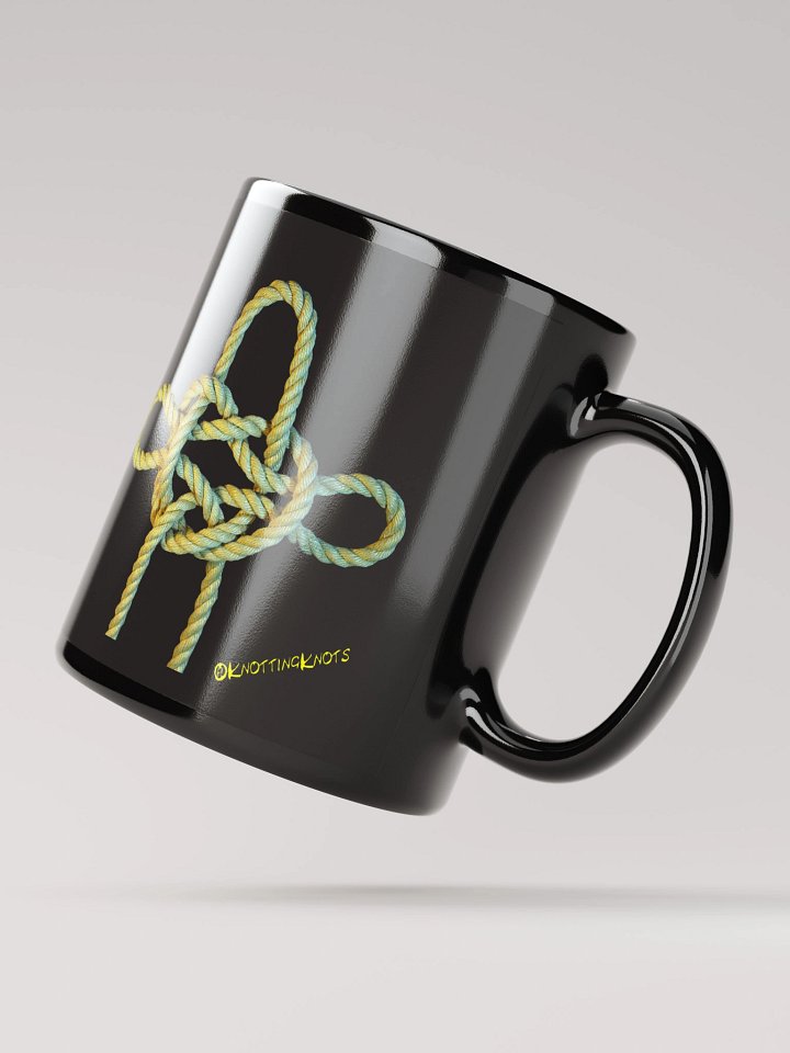 Masthead Knot or Jury Mast Knot Mug (Black) product image (3)