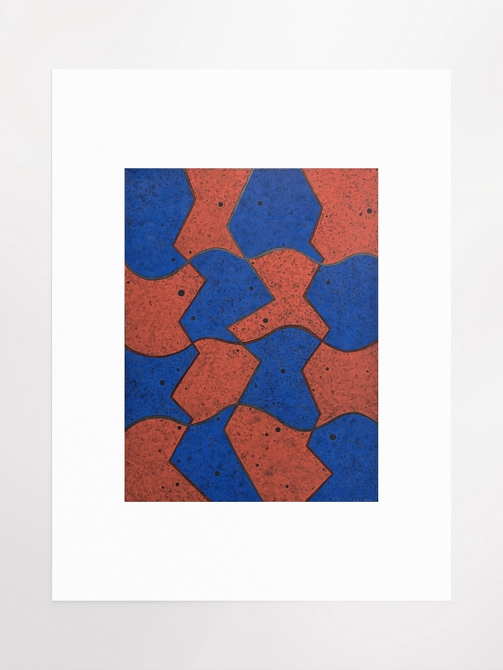 The Real Fix (2013) print (in blue) product image (2)