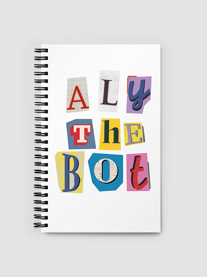 [Alythebot] Spiral Notebook product image (1)