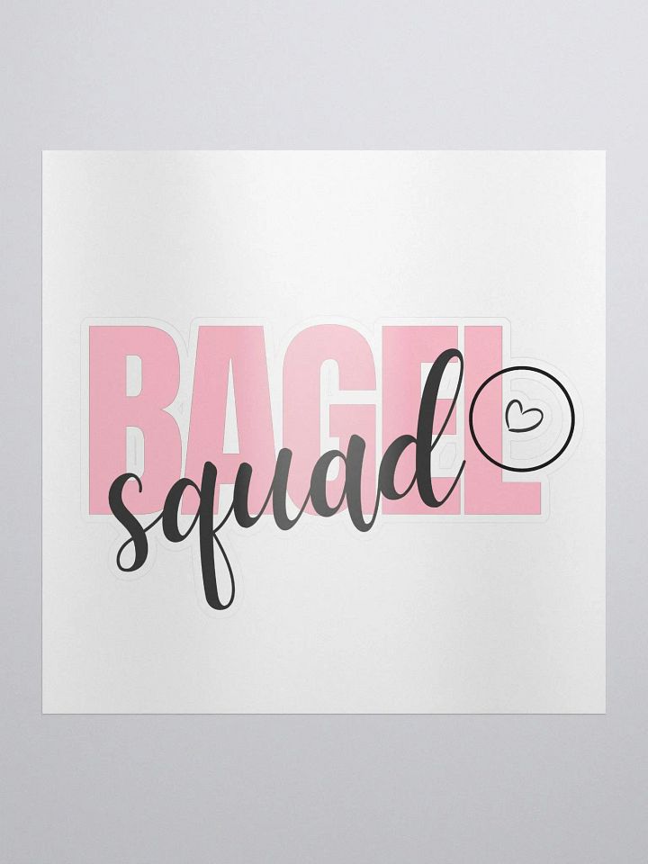 Bagel Squad Sticker product image (1)