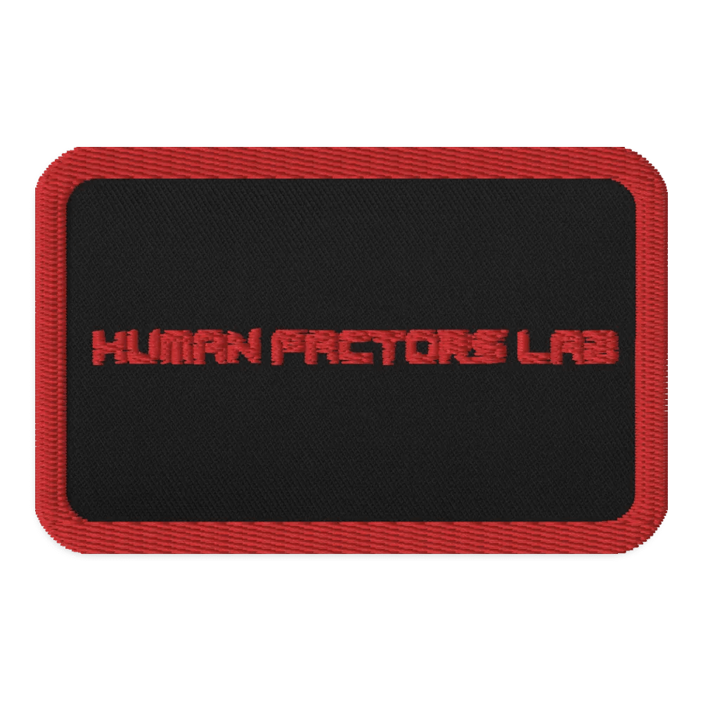 Human Factors Lab Patch product image (1)