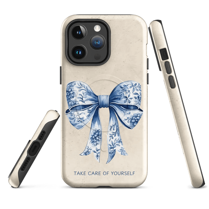 Floral Bow MagSafe® Tough Case product image (4)