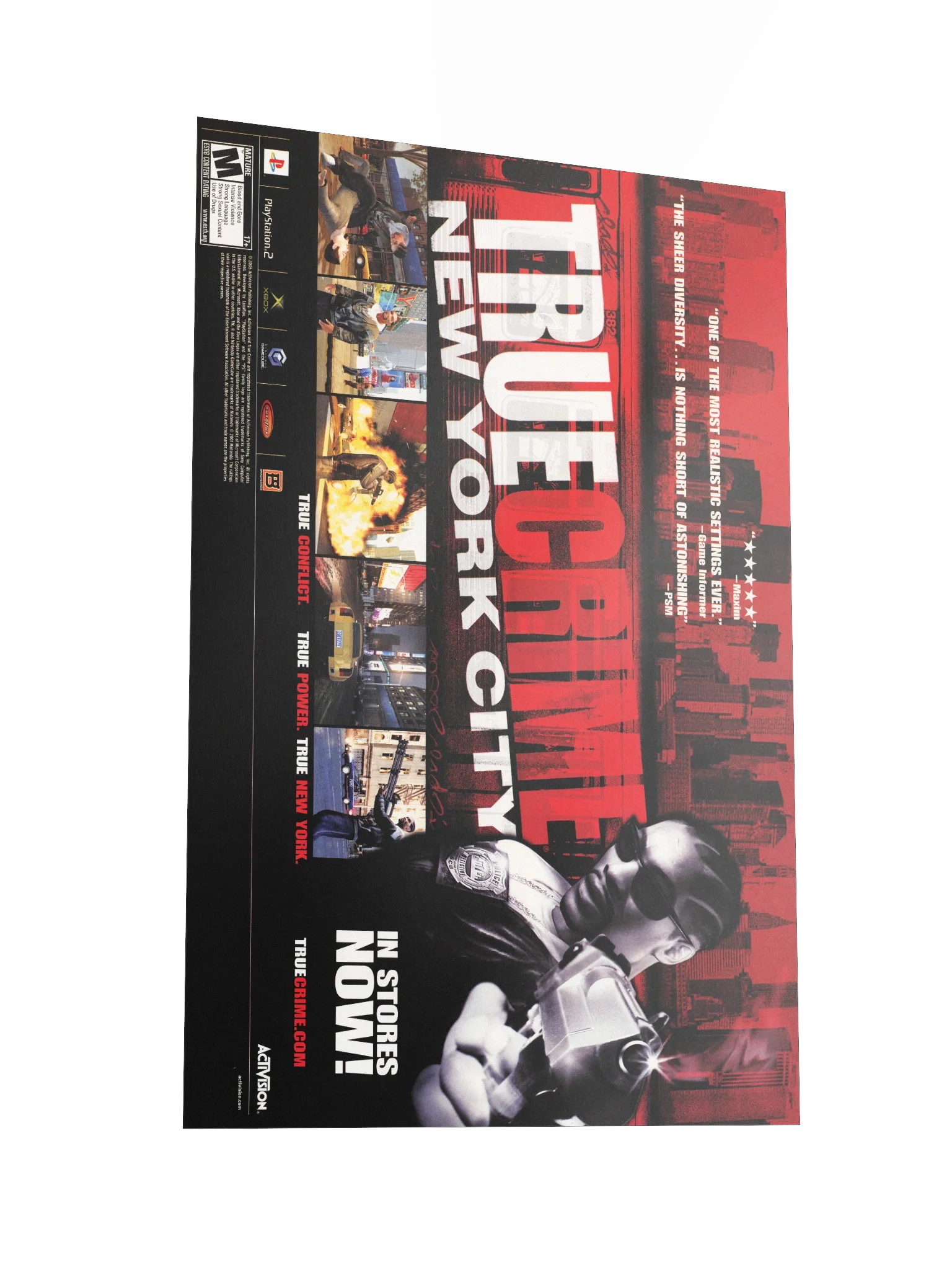 True Crime: New York - Promotional Poster/Flyer product image (2)