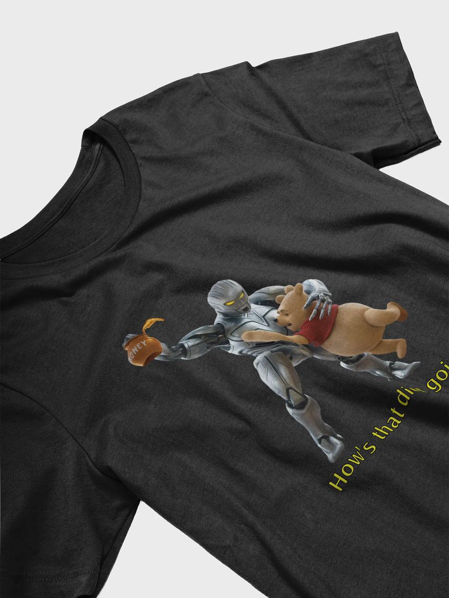 Robot stopping Pooh bear from eating honey product image (4)