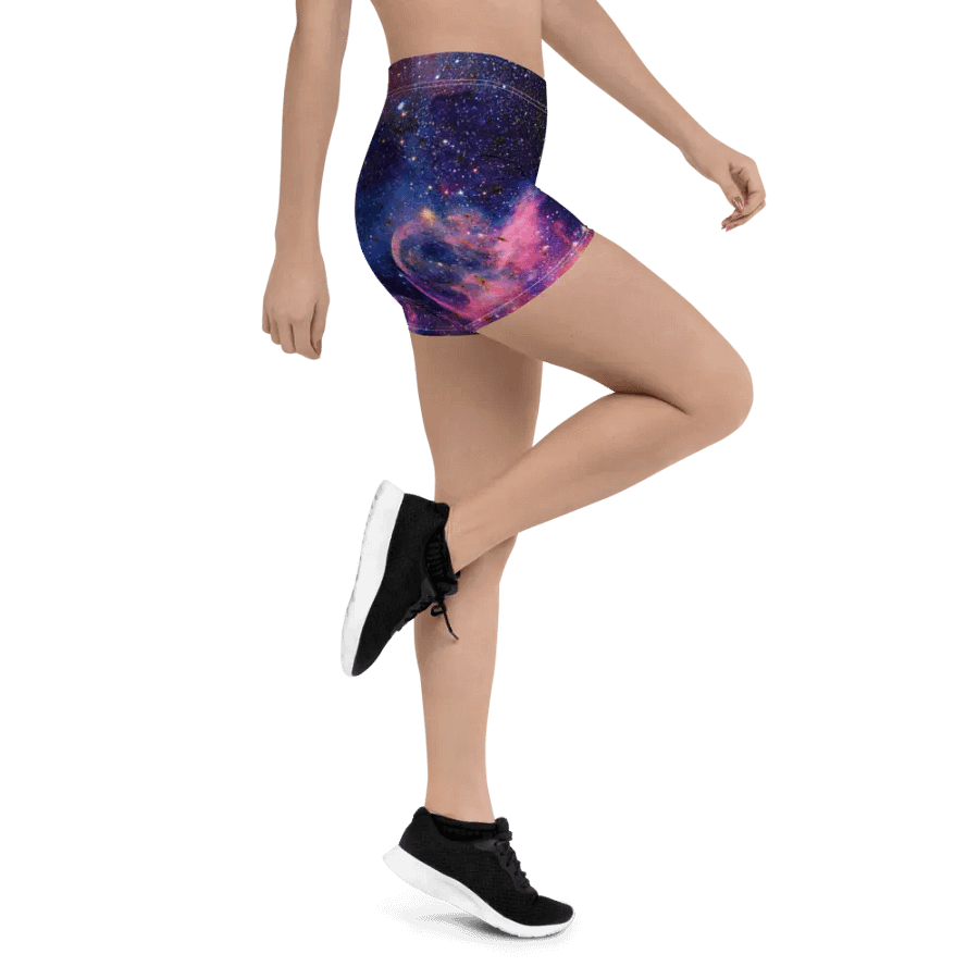 Shorts mit Allover-Print, Galaxy2 product image (4)