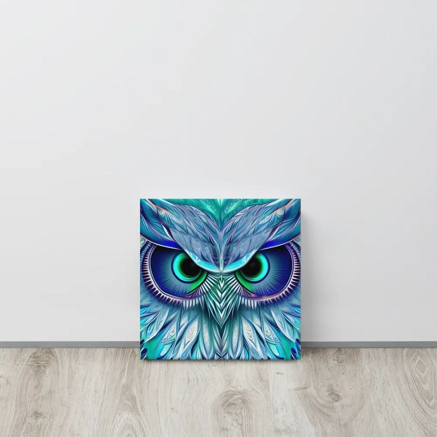 Fantasy Fractal Owl Art - v13 product image (10)