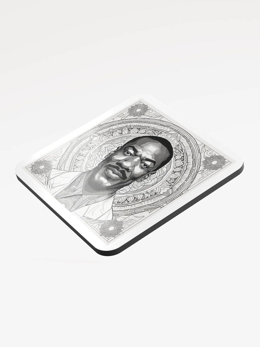 Mandala Man Glossed Cork Coaster product image (3)