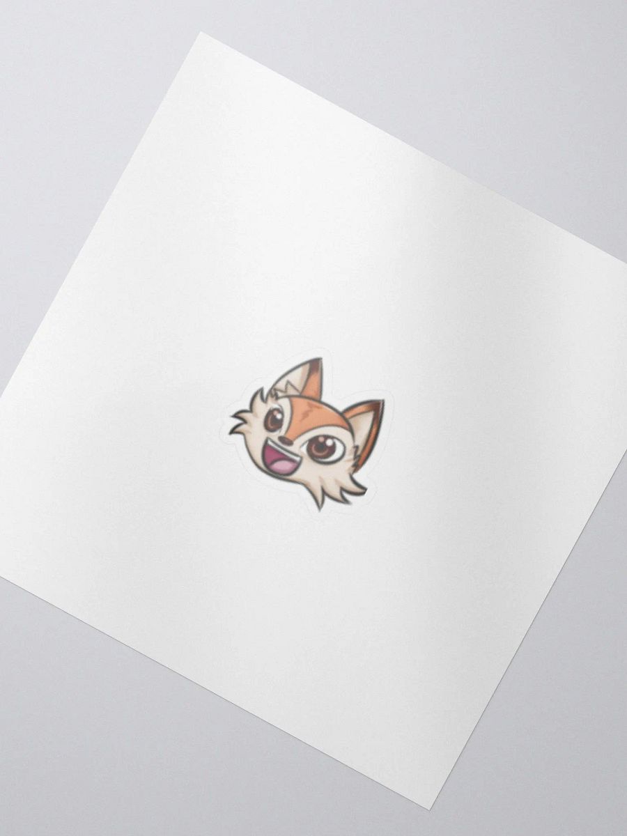 Foxxy Pog Emote Sticker 1.5