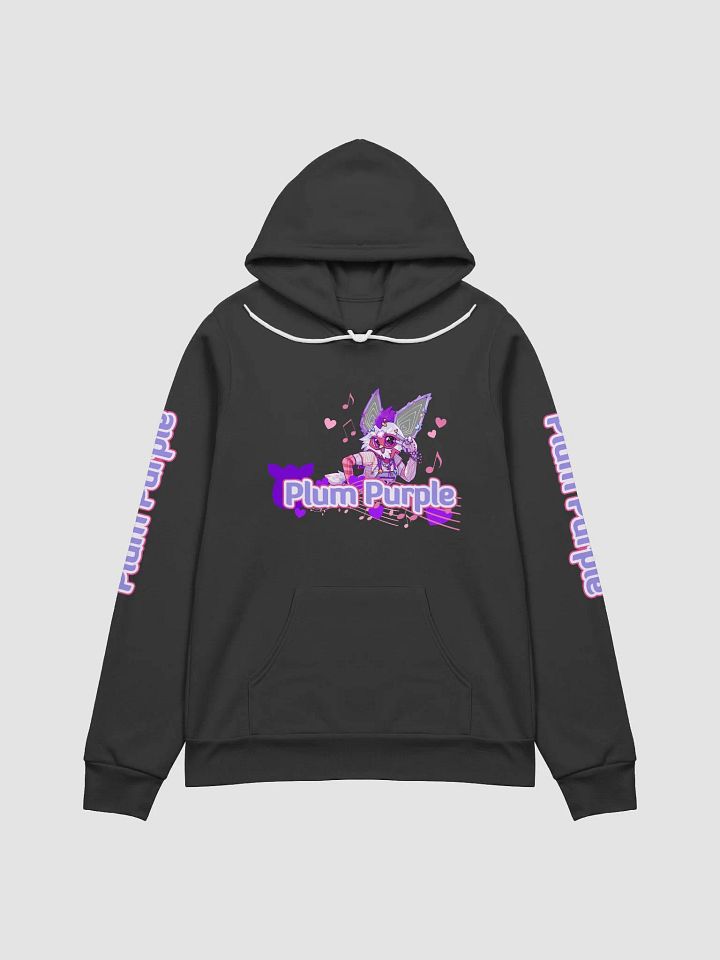 Plum Purple (Black Hoodie) product image (1)