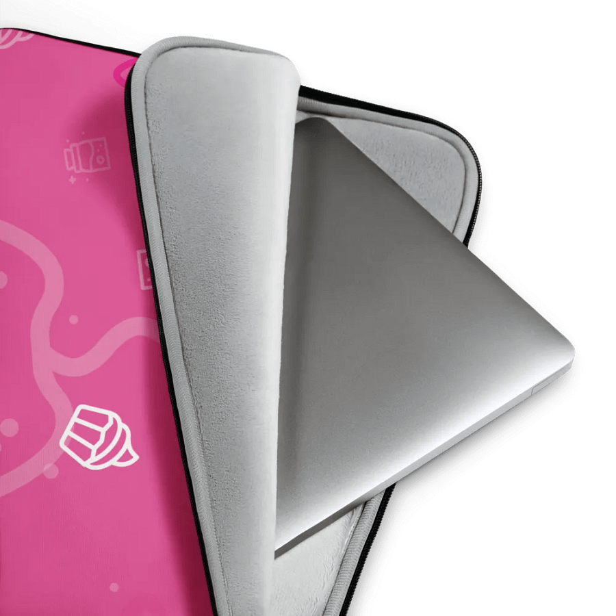 The 'Delicious Items' Laptop Sleeve - Light product image (4)