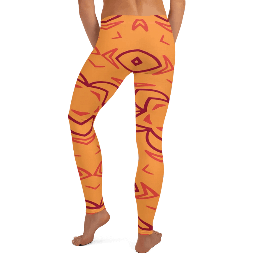 Retro Floral Fusion All-Over Leggings product image (8)