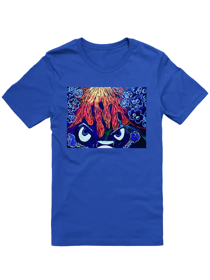 When Volcano Gets Mad Abstract Volcano T-Shirt product image (1)