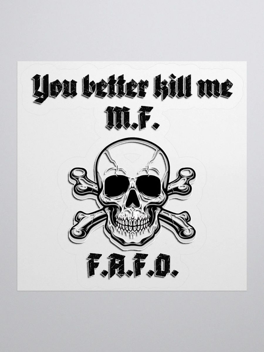 Better Kill Me - Censored Sticker product image (2)