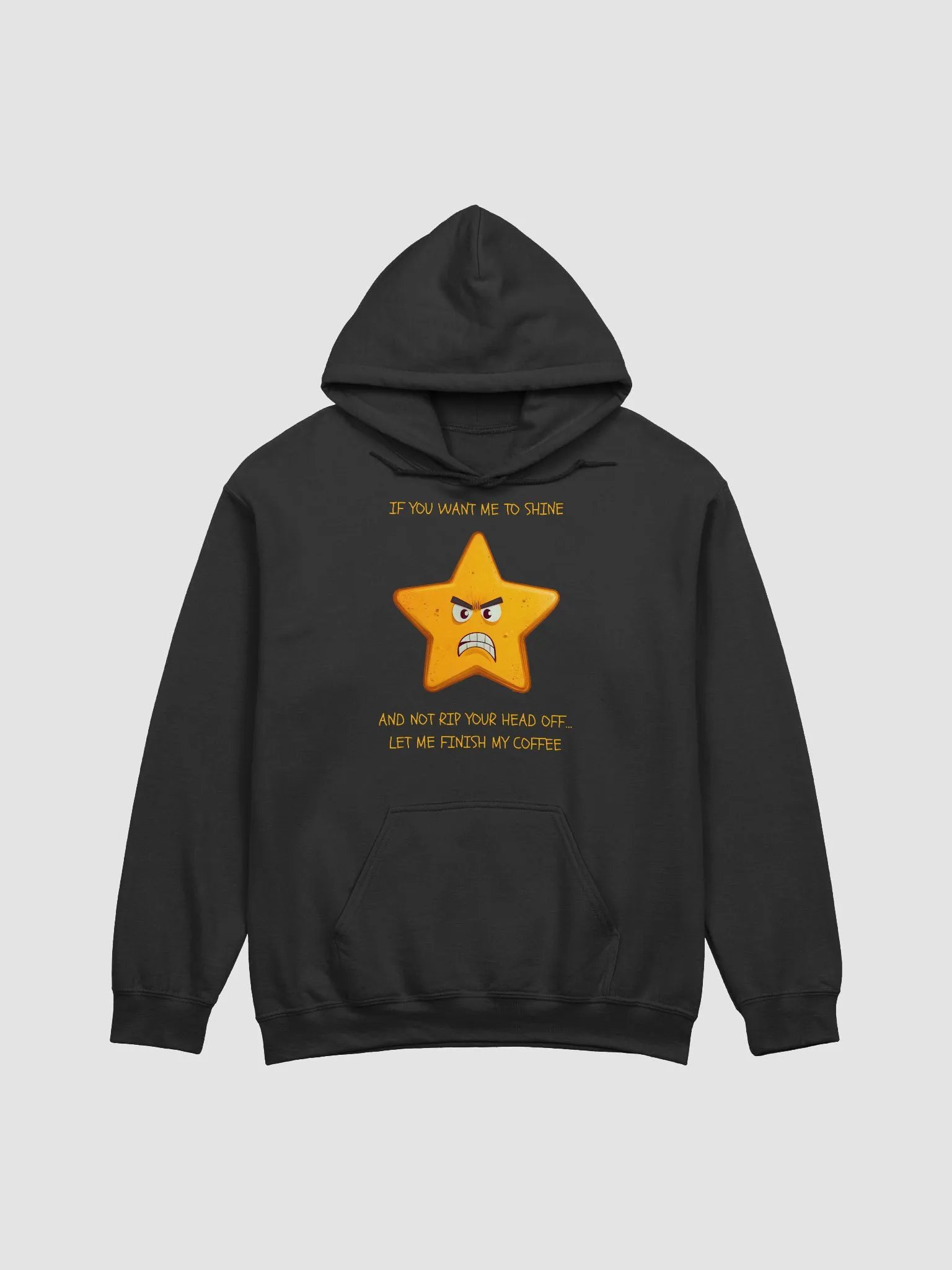 Angry Star Coffee Lover Classic Hoodie product image (1)