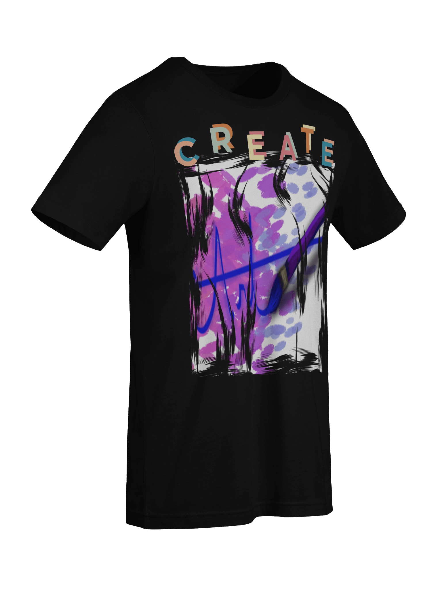 Create Art Paintbrush T-Shirt product image (9)