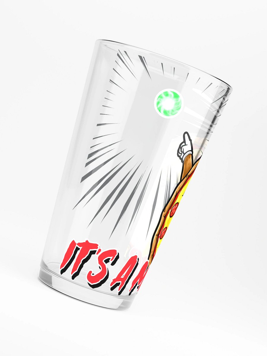 SpookyTimePizza - "It's a Mimic!" Pint Glass product image (6)