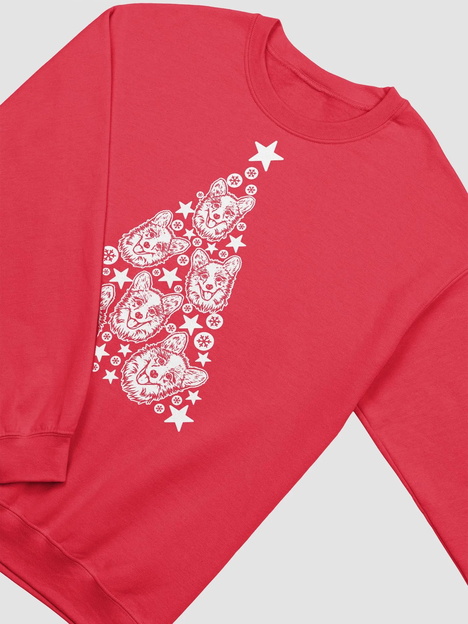 Corgi(2) Christmas Tree Sweatshirt Design for Corgi Paw-rents product image (24)