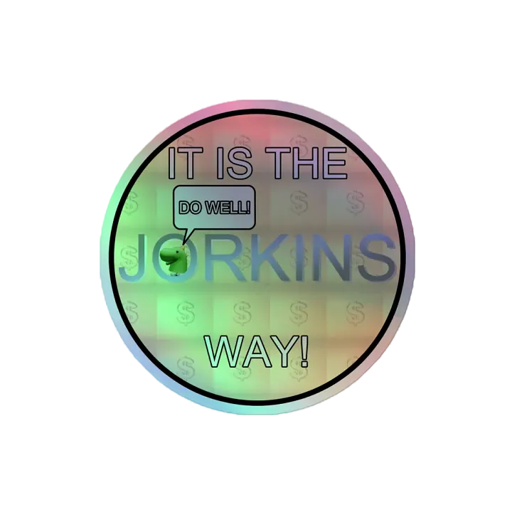 Jorkins Holographic Sticker product image (2)