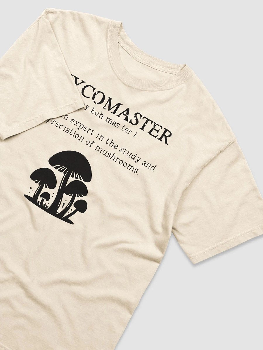 MYCOMASTER: Funny Mycology Foraging Definition Unisex T-Shirt - Perfect Gift for Mushroom Lovers product image (4)