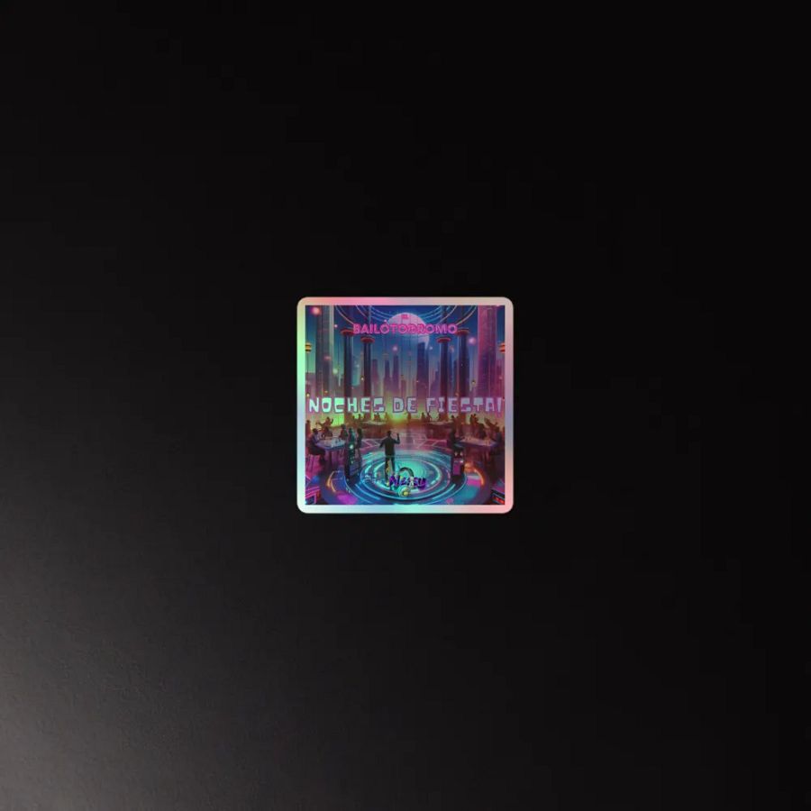 Sticker holográfico Noches de Fiesta product image (4)