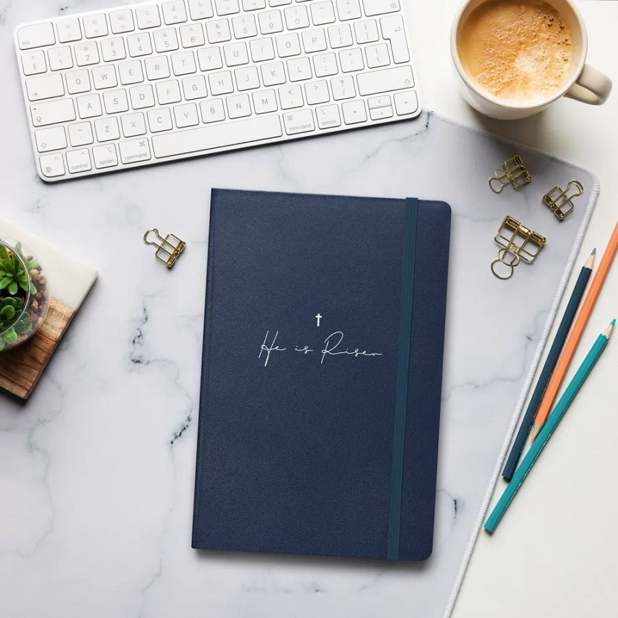He is Risen Hardcover Notebook product image (25)